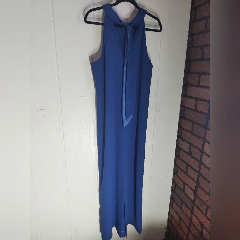 Lilly Pulitzer Cobalt Blue Sleeveless Maxi Dress - Picture 8 of 10